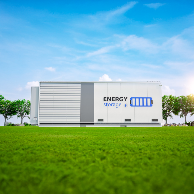 系統用蓄電池ソリューションのイメージCG